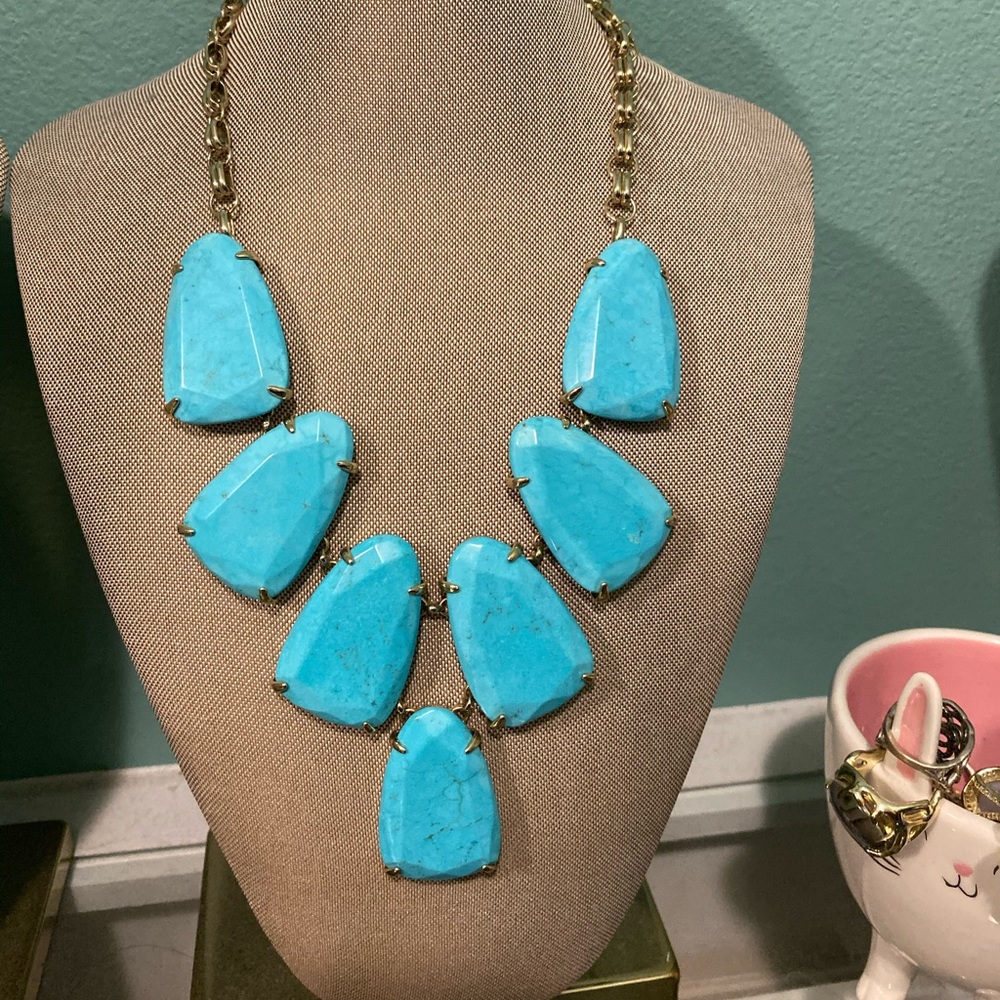Kendra Scott Harlow statement necklace